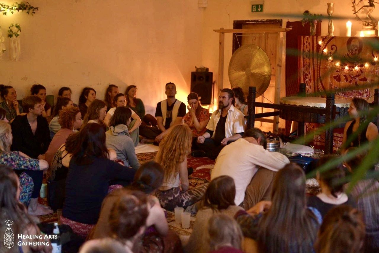 Kakaozermonie zum Healing Arts Gathering 2023